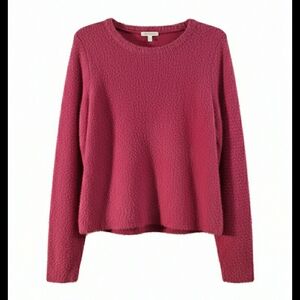 Women's Crew Neck Sweater - Pink